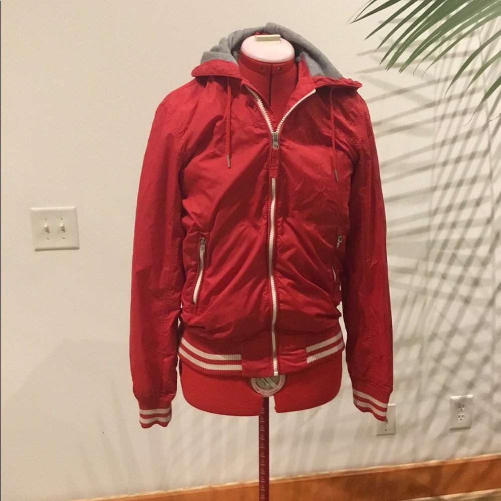 XS Red Jacket Unisex, Good for Kids/Boys too!